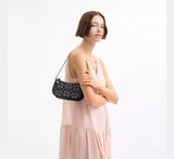 Swinger Bag 20 With Chain In Crystal Signature Jacquard