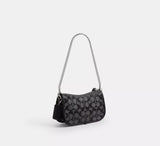Swinger Bag 20 With Chain In Crystal Signature Jacquard